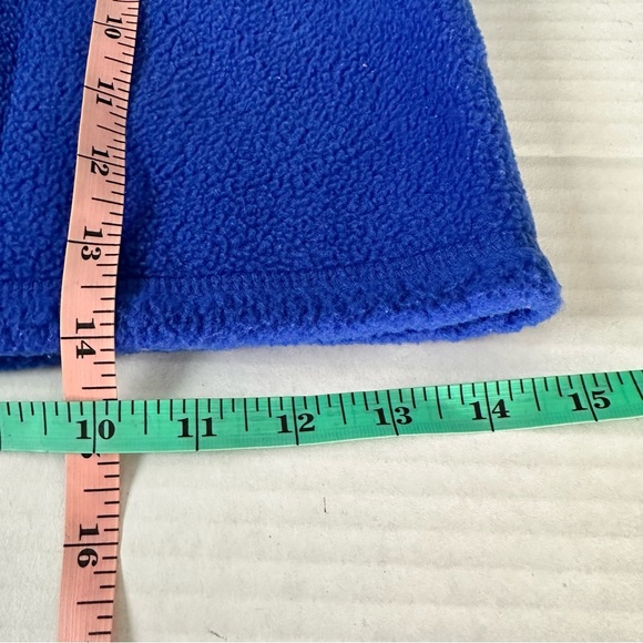 Patagonia Jacket Fleece Hooded Full Zip Blue Green Colorblock Vintage 90’s 24 mo - Picture 8 of 10
